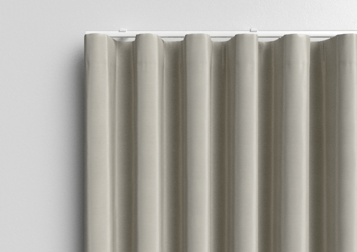 Akoya Faux Silk, Lustre Ice Blue - Made to Measure Curtains - Image 13